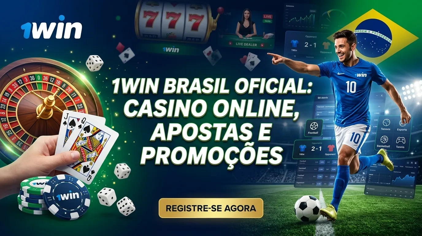 1Win Brasil: Site Oficial com Casino Live e Apostas Desportivas